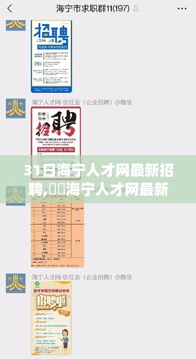 海宁人才网最新招聘启程，与自然美景邂逅的人才之旅