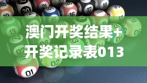 澳门开奖结果+开奖记录表013,专业问题执行_储蓄品7.469