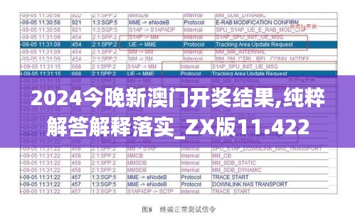 2024今晚新澳门开奖结果,纯粹解答解释落实_ZX版11.422