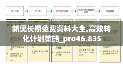 新奥长期免费资料大全,高效转化计划策略_pro46.835