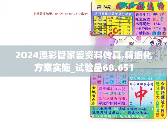 2O24澳彩管家婆资料传真,精细化方案实施_试验品68.651