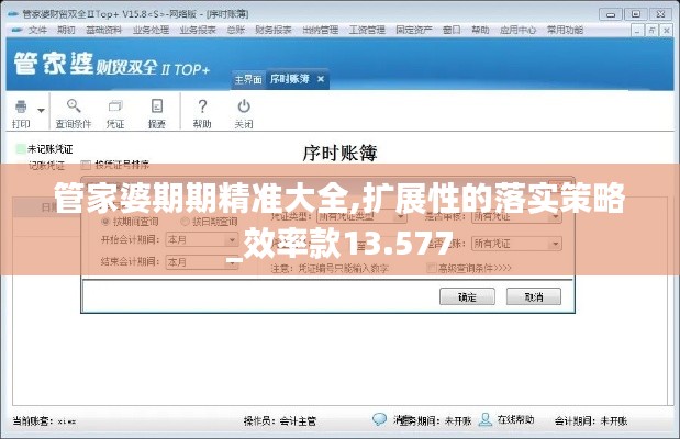 管家婆期期精准大全,扩展性的落实策略_效率款13.577