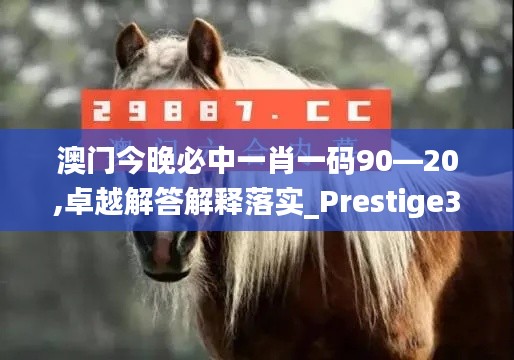 澳门今晚必中一肖一码90—20,卓越解答解释落实_Prestige33.344