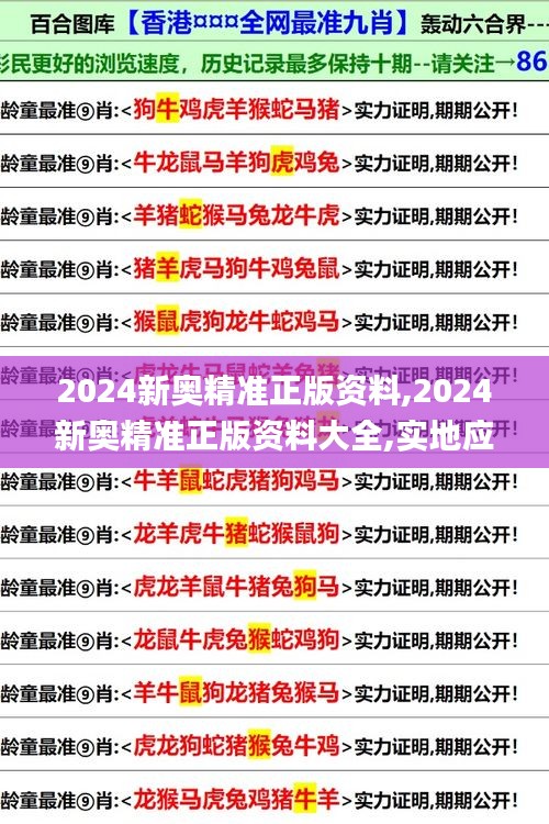 2024新奥精准正版资料,2024新奥精准正版资料大全,实地应用验证数据_配合集72.219