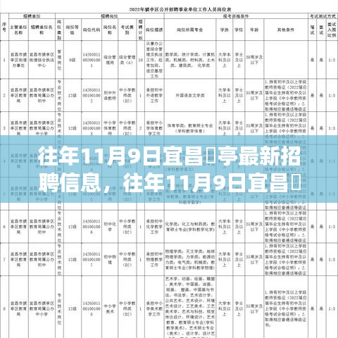 往年11月9日宜昌猇亭区招聘信息深度解析，最新岗位、薪酬及三大要点抢先看