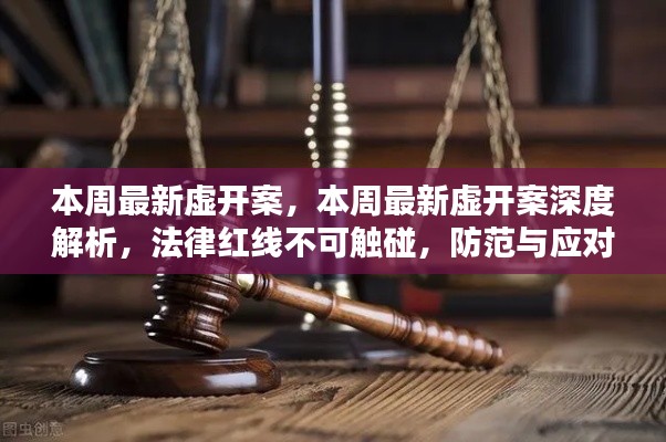 本周最新虚开案深度解析，法律红线不可触碰，防范与应对并行策略