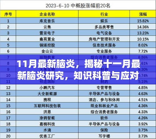 揭秘十一月最新脑炎研究，科普知识与应对之策