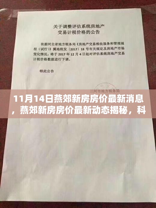 燕郊新房房价最新动态揭秘，科技智能住宅引领新时代潮流，居住体验革新在即！