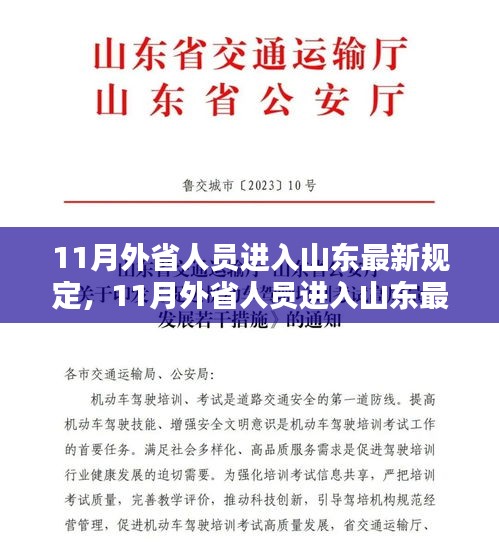 11月外省人员进入山东最新规定及其多元观点探析