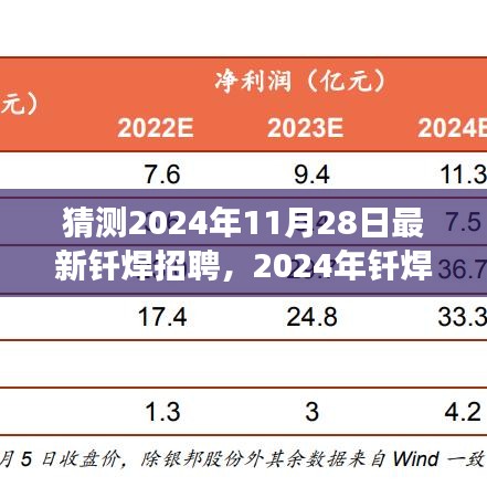 聚焦未来，2024年钎焊行业招聘趋势展望及11月28日招聘机遇与挑战