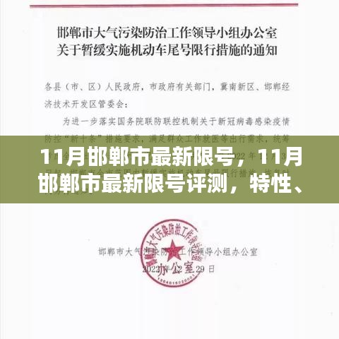 邯郸市11月最新限号评测及用户群体深度分析，特性、体验与对比全解析