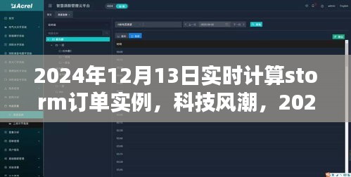 科技风潮引领未来生活，实时计算Storm订单实例解析（2024年）