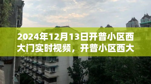 开普小区西大门智能安防系统实时视频评测与体验，2024年12月13日实录